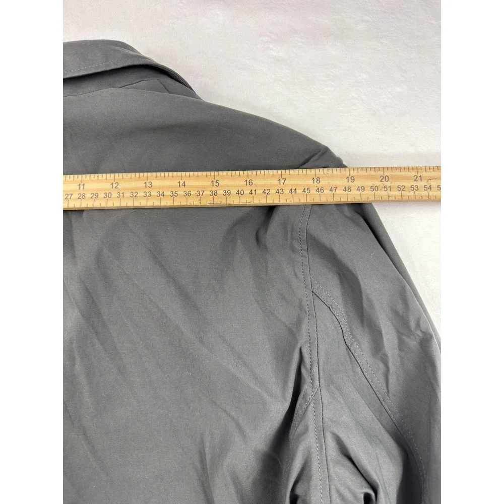Eddie Bauer Blazer‎ Mens 42 Gray Travex Three Button Travel Jacket